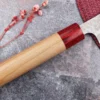 Couteau sujihiki japonais artisanal Tsunehisa Aogami Super martelé 27cm