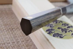 Couteau sujihiki japonais Kanetsugu Zuiun acier SPG2 damas 24cm