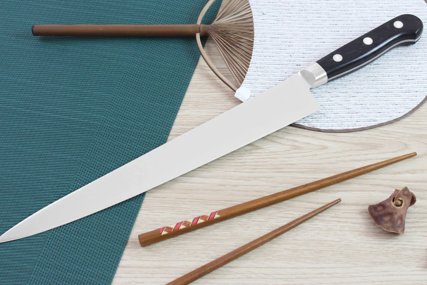 Couteau sujihiki japonais Misono 440 27cm
