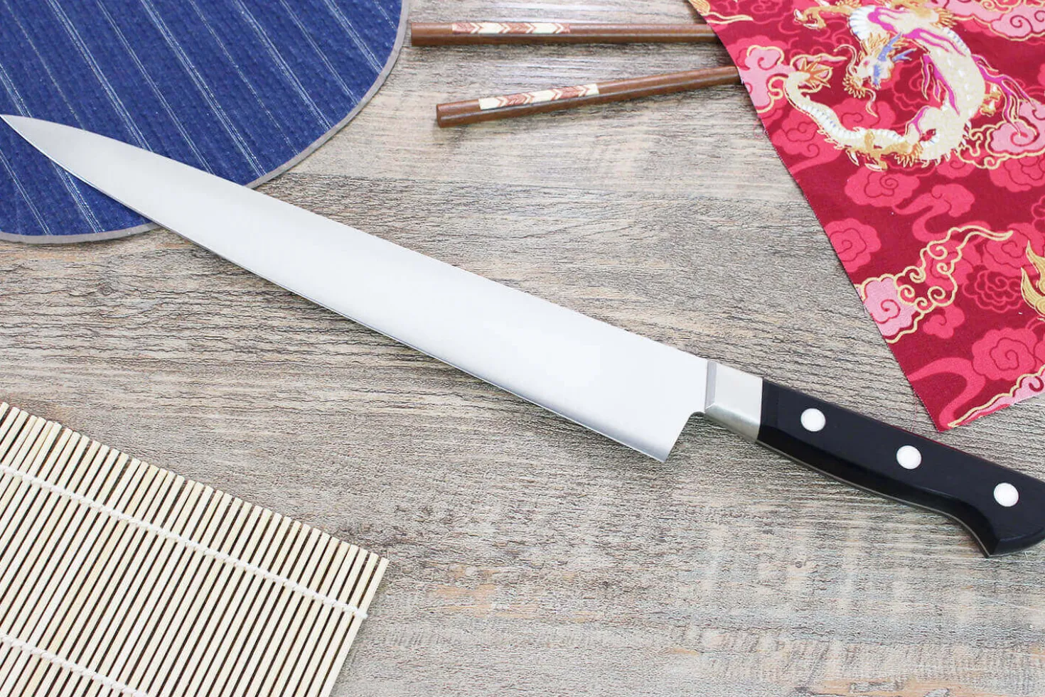 Couteau sujihiki japonais Misono UX10 27cm