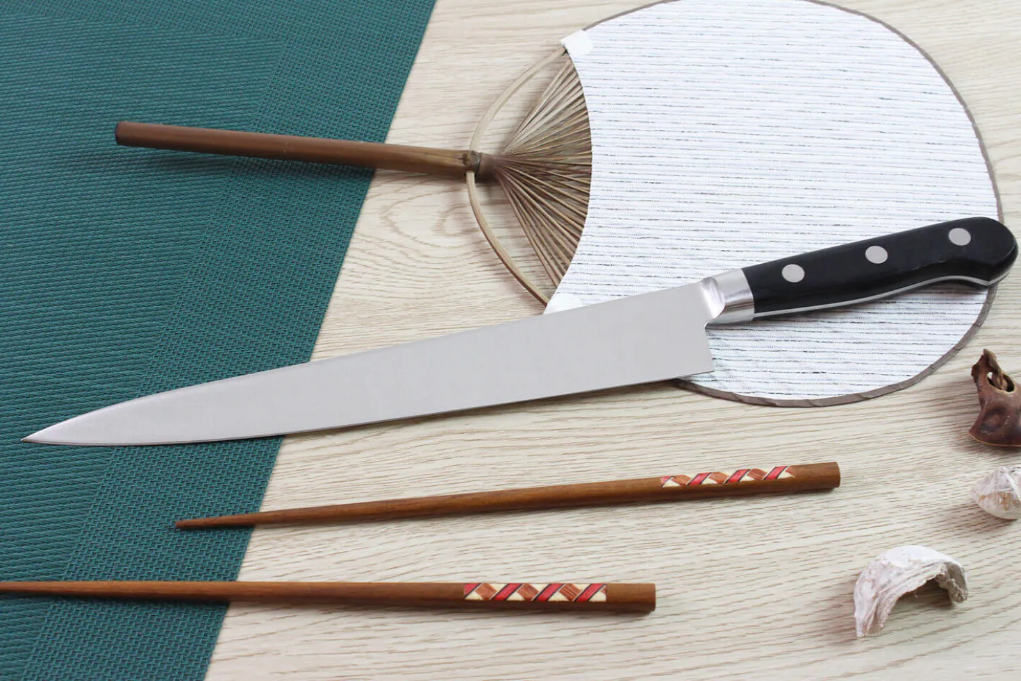 Couteau sujihiki japonais Misono 440 24cm