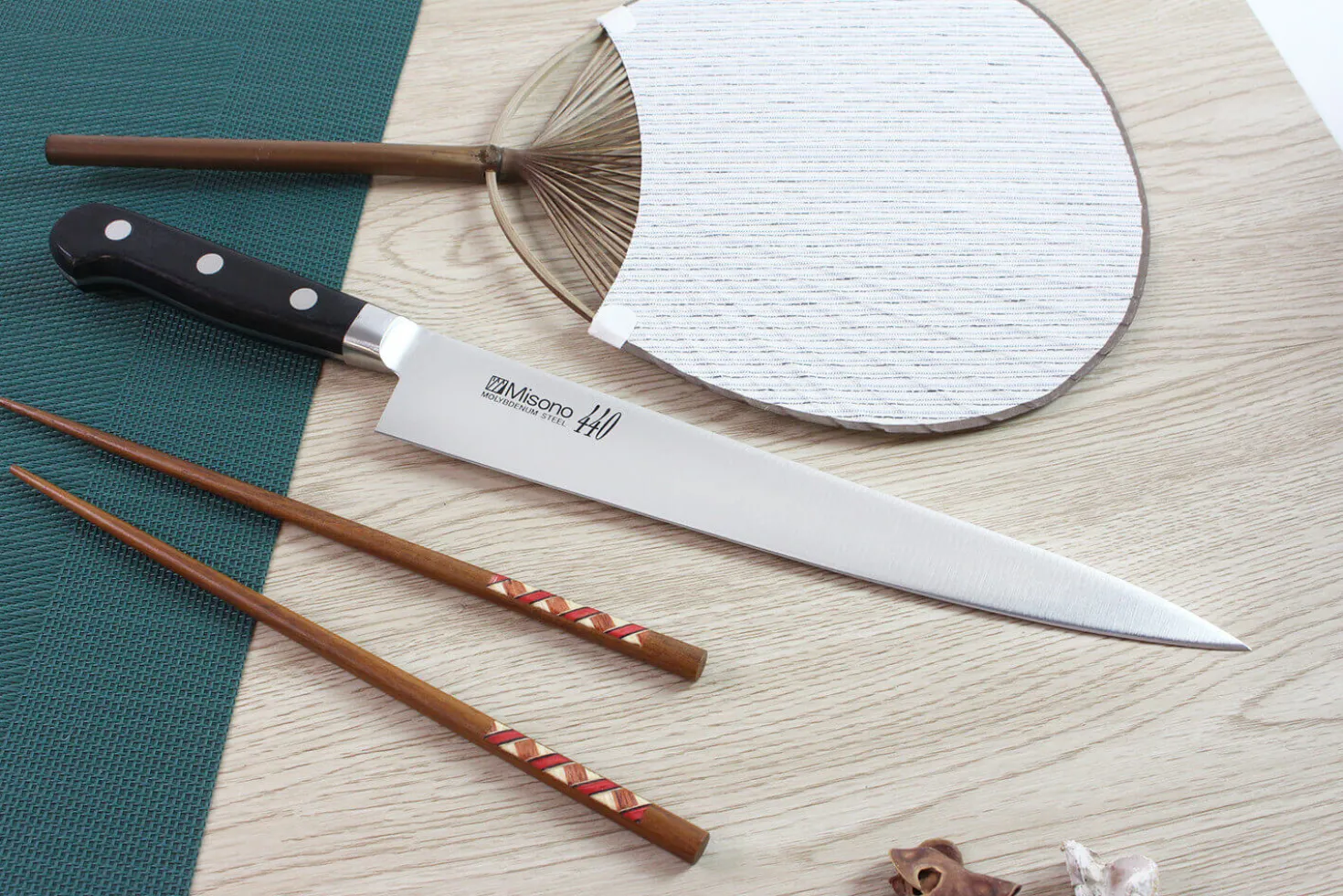 Couteau sujihiki japonais Misono 440 24cm