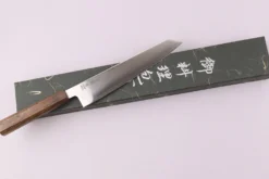 Couteau sujihiki kiritsuke 20cm japonais artisanal Wusaki Hikari SLD manche bubinga