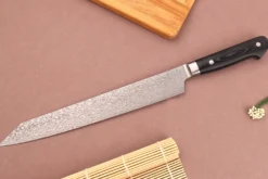 Couteau sujihiki kiritsuke 26cm japonais Sakai Takayuki Coreless Damascus