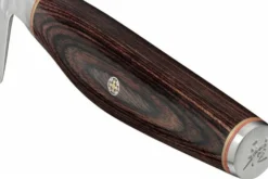 Couteau à trancher japonais Miyabi 6000MCT lame martelée 24cm + manche en Pakka