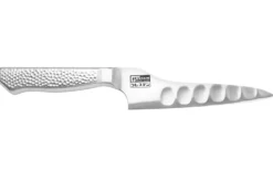 Couteau universel alvéolé dos courbé japonais Glestain Home Series 14cm