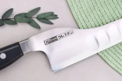 Couteau universel alvéolé dos courbé japonais Glestain K Series 21cm