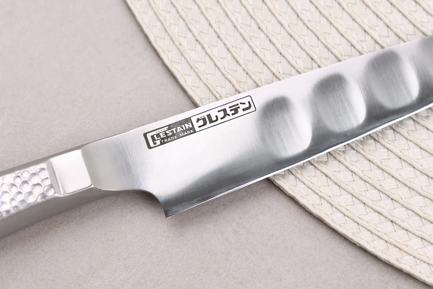 Couteau universel alvéolé japonais Glestain M Series 12cm