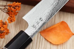 Couteau universel 16,5cm japonais artisanal Sukenari SG2 damas
