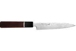 Couteau universel 16,5cm japonais artisanal Sukenari SG2 damas