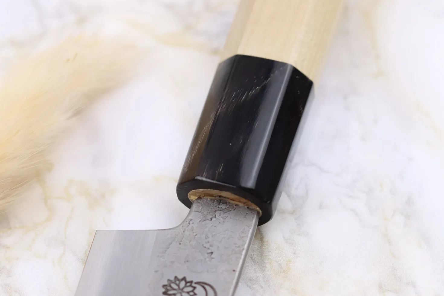 Couteau universel 15cm japonais artisanal Sakai Kikumori Kikuzuki Rin
