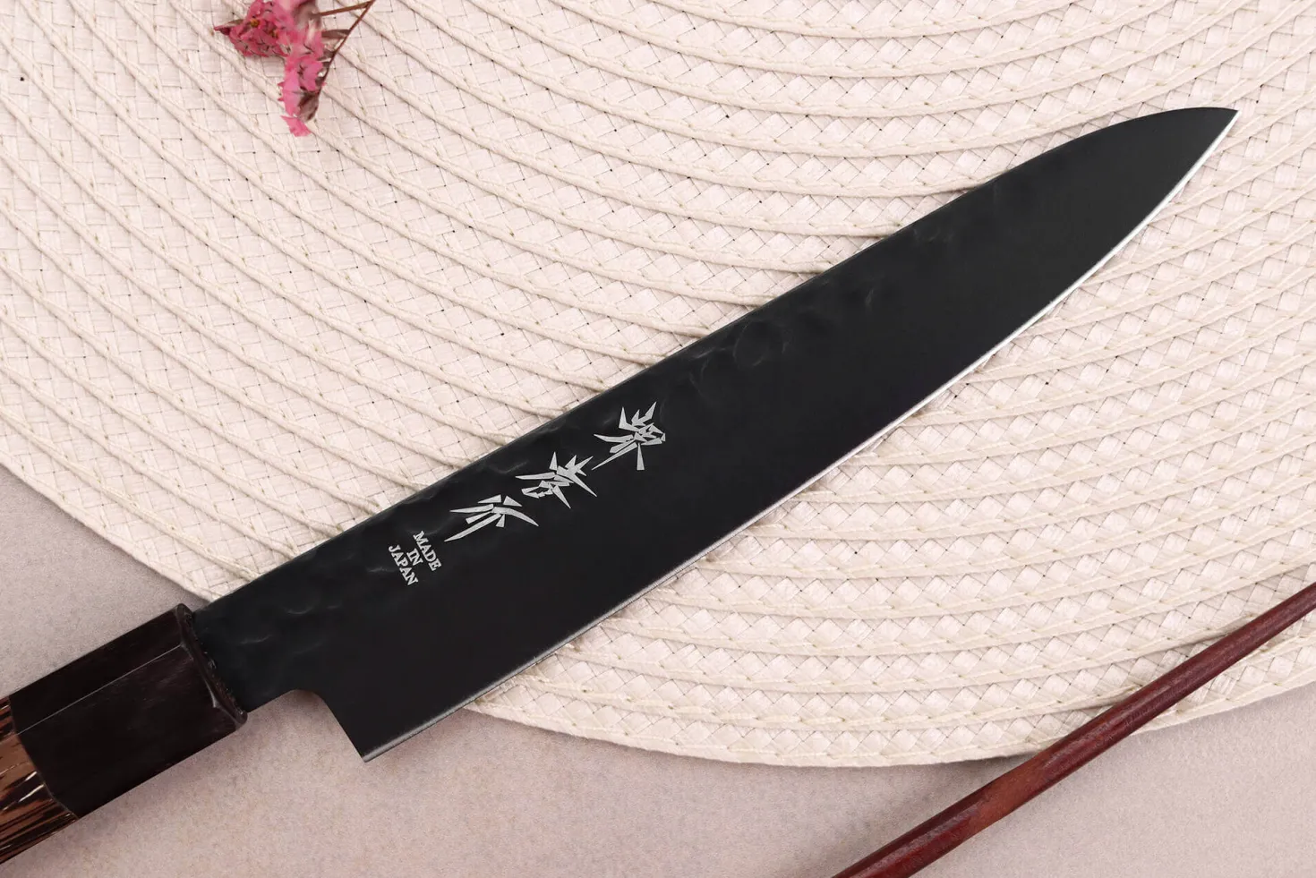 Couteau universel 15cm japonais Sakai Takayuki Kurokage VG10 manche en wengé