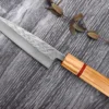 Couteau universel 13,5cm japonais artisanal Yuzo SLD olivier et sequoia