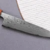 Couteau universel 15cm japonais artisanal Toshihiro Wakui Aogami 2 damas laminé