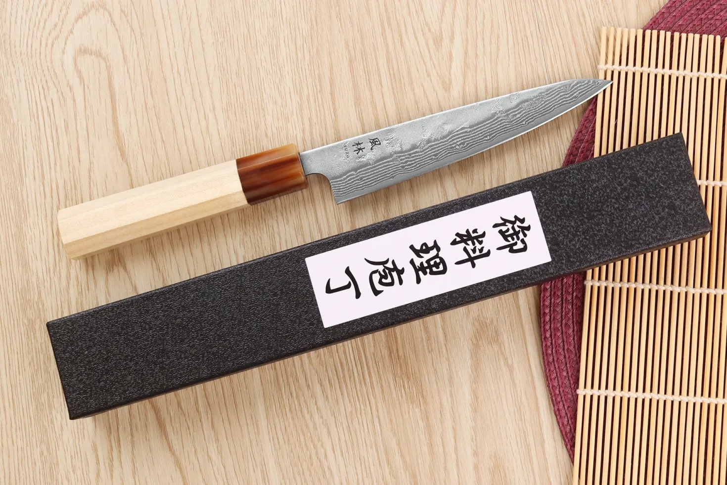 Couteau universel 13,5cm japonais artisanal Yuzo Haruto Damas
