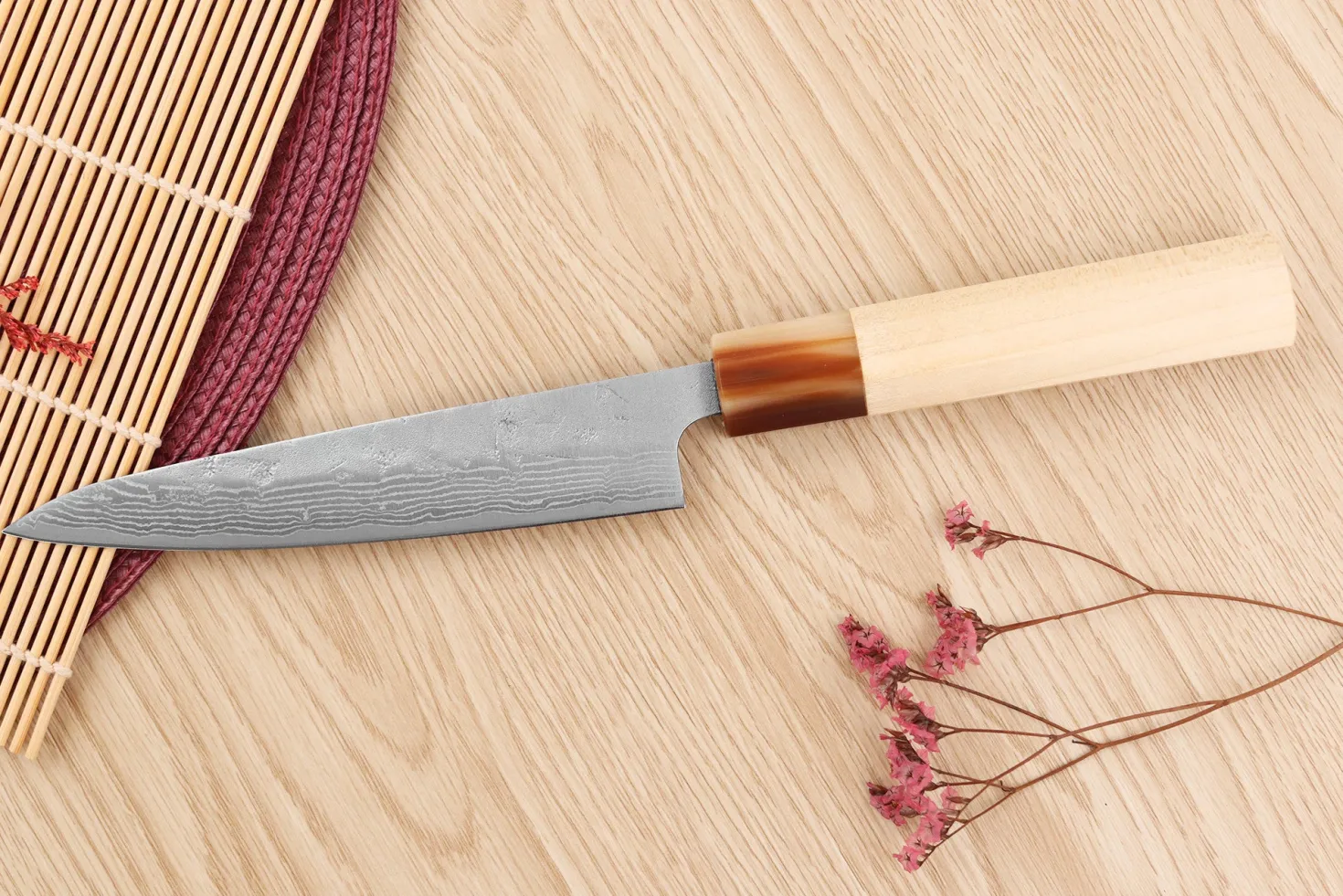 Couteau universel 13,5cm japonais artisanal Yuzo Haruto Damas