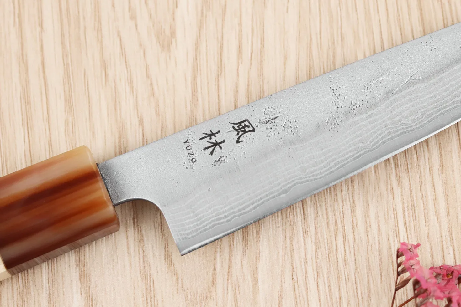 Couteau universel 13,5cm japonais artisanal Yuzo Haruto Damas