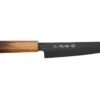 Couteau universel 15cm japonais Sakai Takayuki Kurokage VG10 manche en chêne brûlé