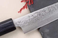 Couteau universel 13,5cm japonais artisanal Makoto Kurosaki VG7 Damas