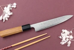 Couteau universel 15cm japonais artisanal Yuzo Damas VG10