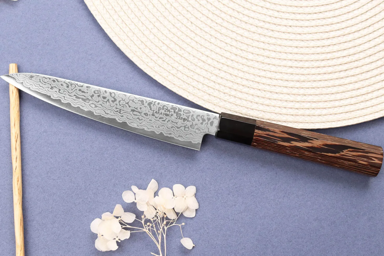Couteau universel 15cm japonais Sakai Takayuki Ginga damas
