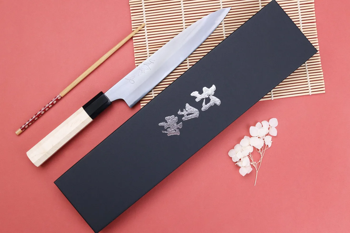 Couteau universel 18cm japonais artisanal Naoki Mazaki WS2 poli
