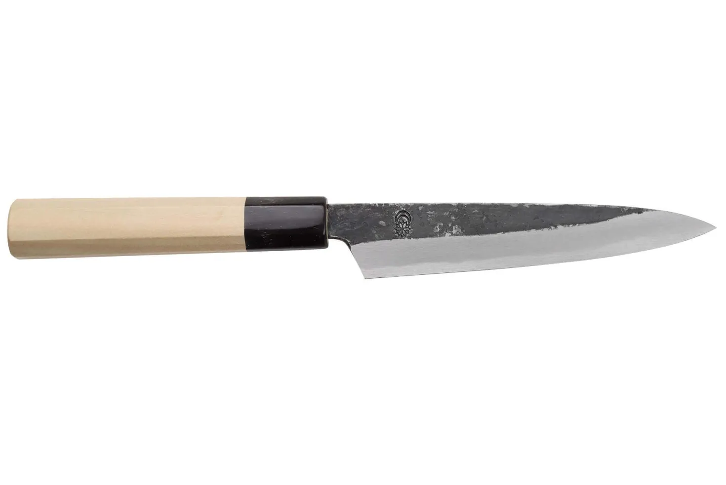 Couteau universel 15cm japonais artisanal Sakai Kikumori Kikuzuki Kuro