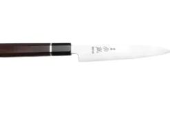 Couteau universel 16,5cm japonais artisanal Sukenari HAP40 San Maï manche en bois de rose