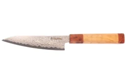 Couteau universel 14cm Sayuto Érable Damas 12Cr