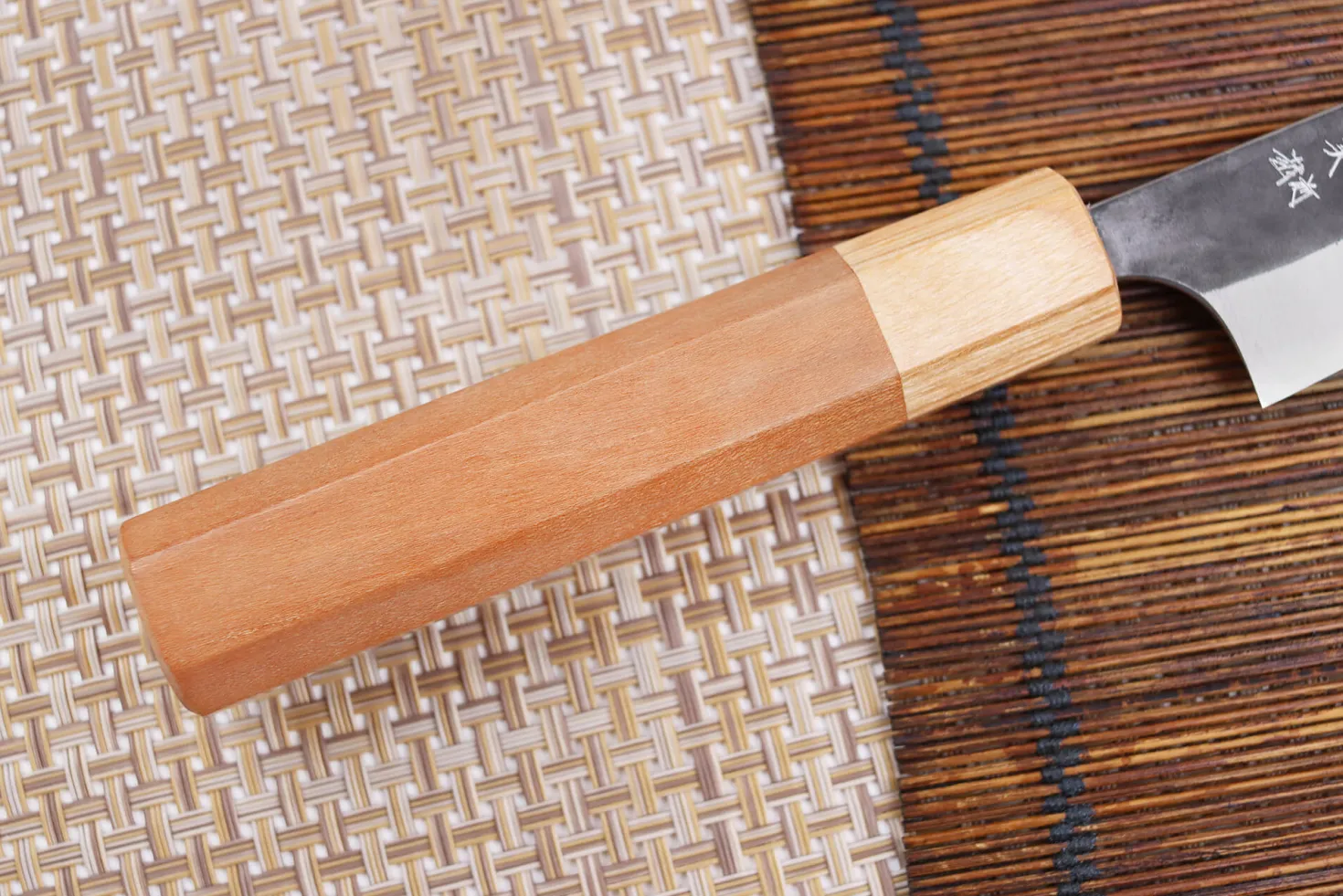 Couteau universel japonais artisanal Yoshimi Kato AS Brut 12cm
