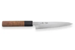 Couteau universel japonais artisanal Kagekiyo Kurumi Ginsan 15cm