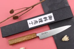 Couteau universel japonais artisanal Wusaki Migaki G3 13,5cm