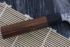 Couteau universel japonais artisanal Takeshi Saji R2 Nickel Damas 13,5cm