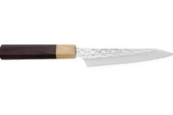 Couteau universel japonais artisanal martelé Yu Kurosaki senko 13cm acier SG2