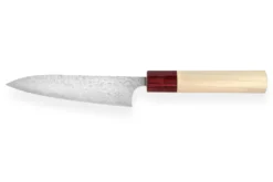 Couteau universel japonais artisanal Masakage Kiri 12cm damas 49 couches