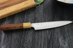 Couteau universel japonais artisanal Kei Kobayashi SG2 Octogone 15cm