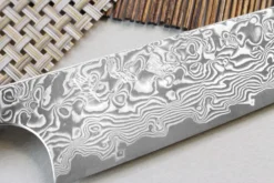 Couteau universel japonais artisanal Yoshimi Kato 15cm VG10 Nickel Damascus