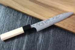 Couteau universel japonais artisanal Masakage Shimo 15cm Shirogami
