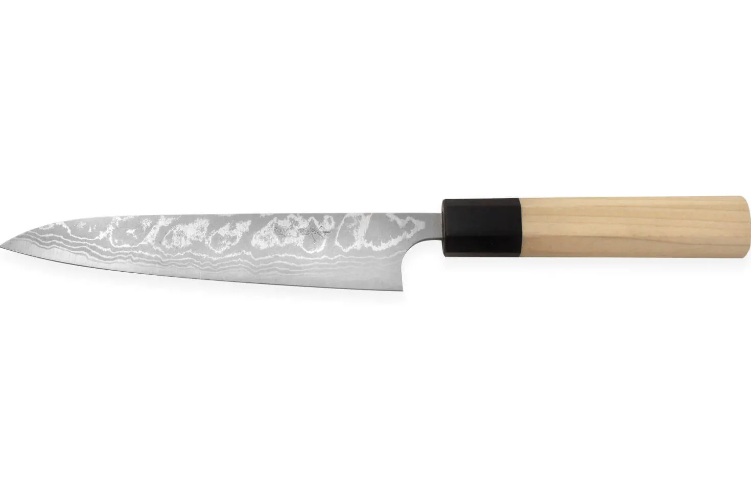Couteau universel japonais artisanal Masakage Shimo 15cm Shirogami