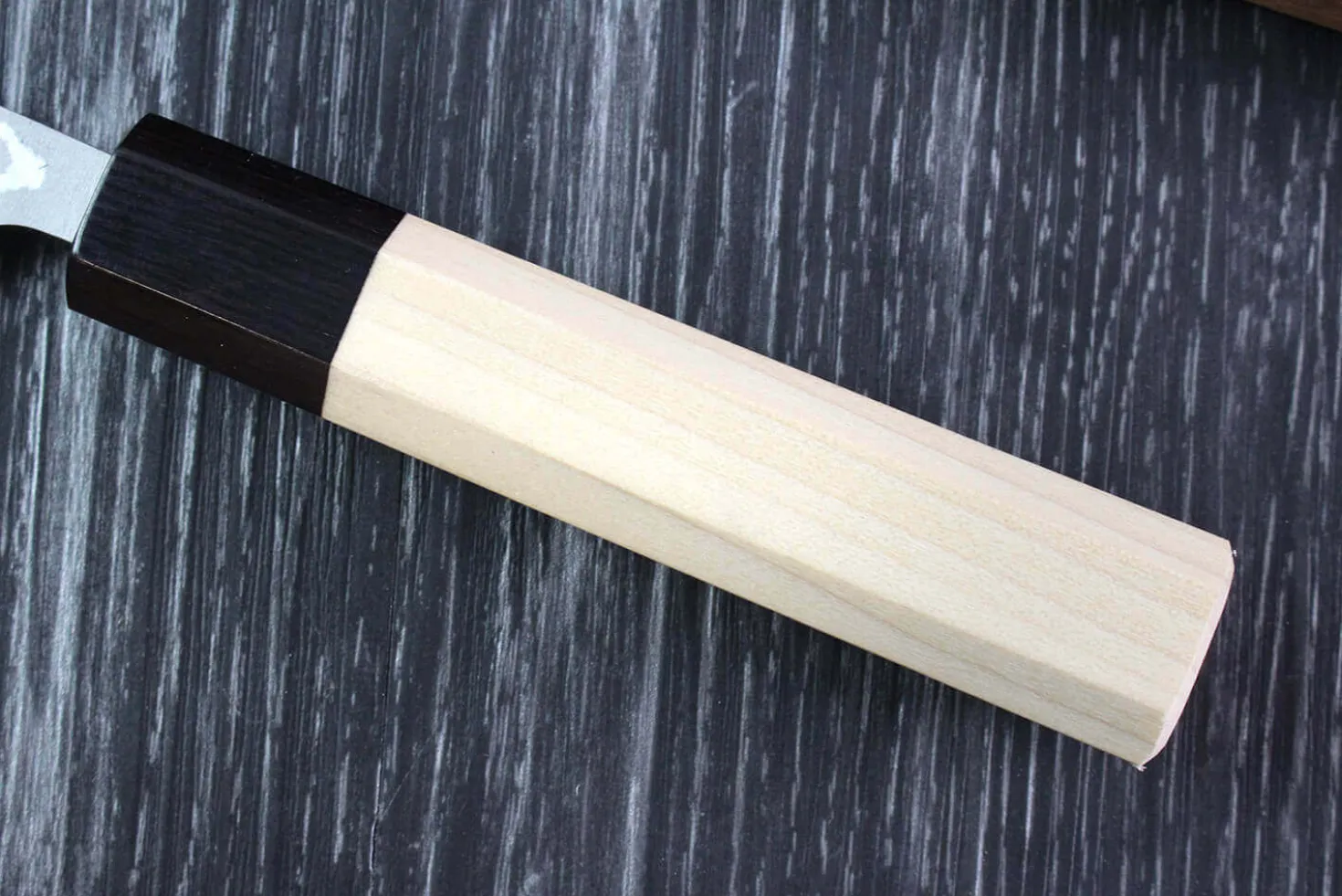 Couteau universel japonais artisanal Masakage Shimo 15cm Shirogami