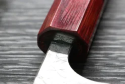 Couteau universel japonais artisanal Yoshimi Kato Minamo SG2 Tsuchime 14cm
