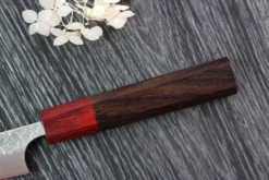 Couteau universel japonais artisanal Yoshimi Kato Minamo SG2 Tsuchime 14cm