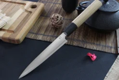 Couteau universel japonais artisanal Kagekiyo Utage White Steel 2 15cm