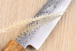 Couteau universel japonais artisanal Yoshihiro ZAD lame damassée 15cm