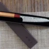 Couteau universel japonais artisanal Yoshimi Kato 15cm SG2 Damascus cerisier