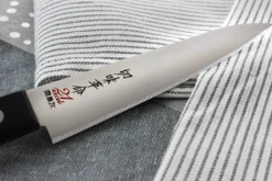 Couteau universel japonais Kanetsugu Rev 21 lame 13cm micro dentée