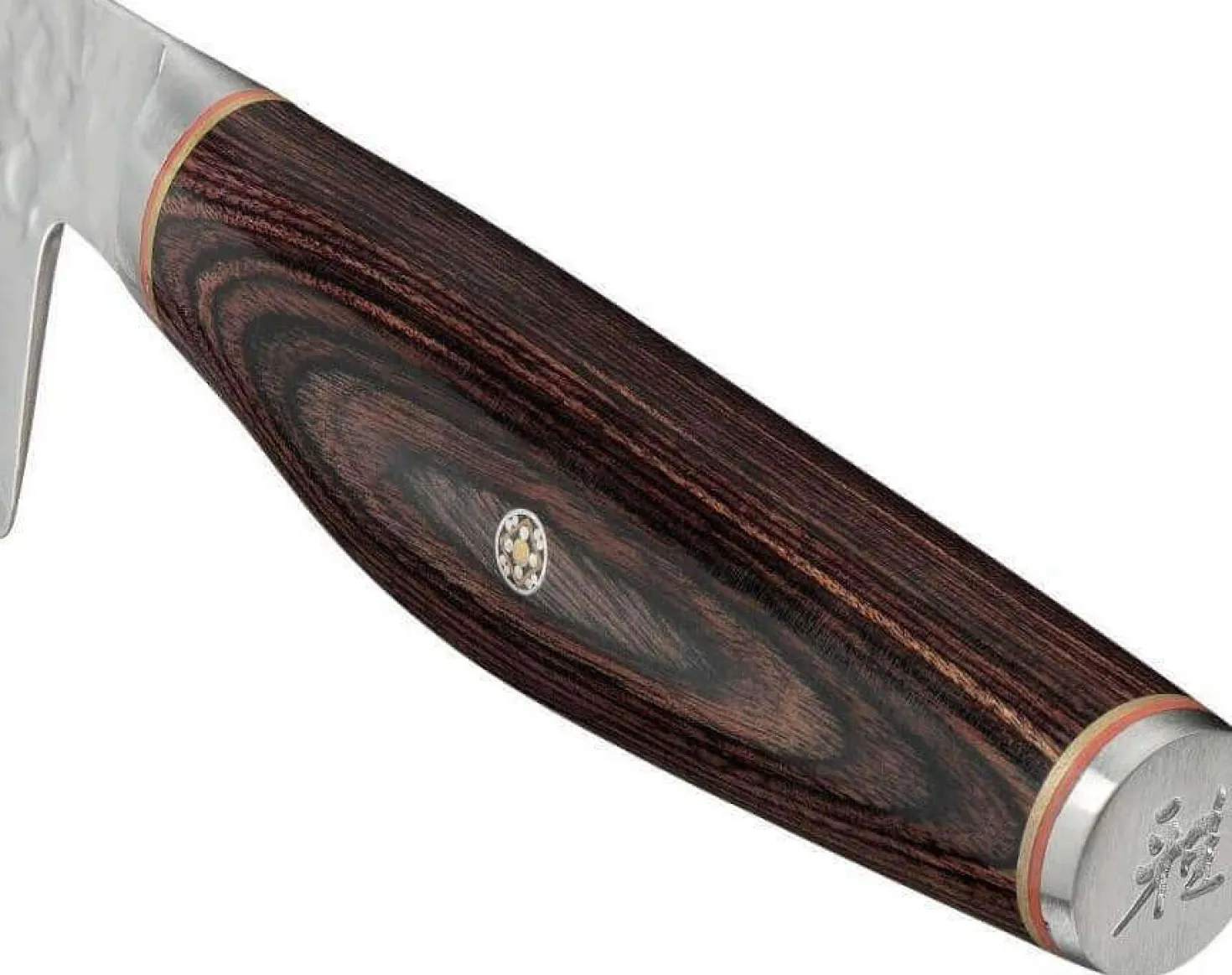 Couteau universel japonais Miyabi 6000MCT lame martelée 13cm + manche en Pakka