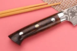 Couteau universel japonais Takeshi Saji R2 Damas Mosaïque 13cm