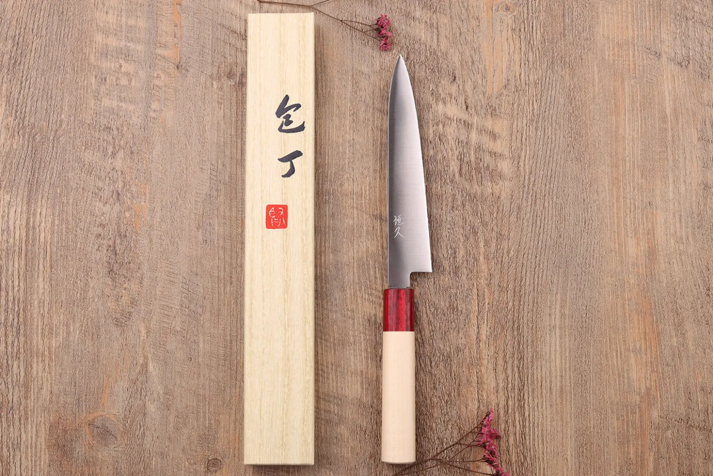 Couteau universel japonais Tsunehisa VG10 Honoki 15cm