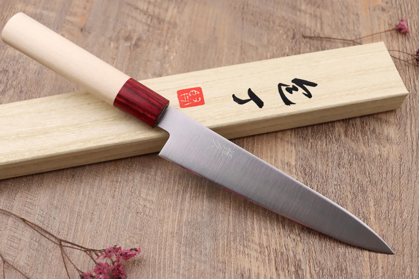 Couteau universel japonais Tsunehisa VG10 Honoki 15cm